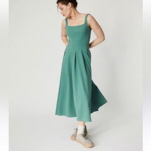 COS Green Midi Dress